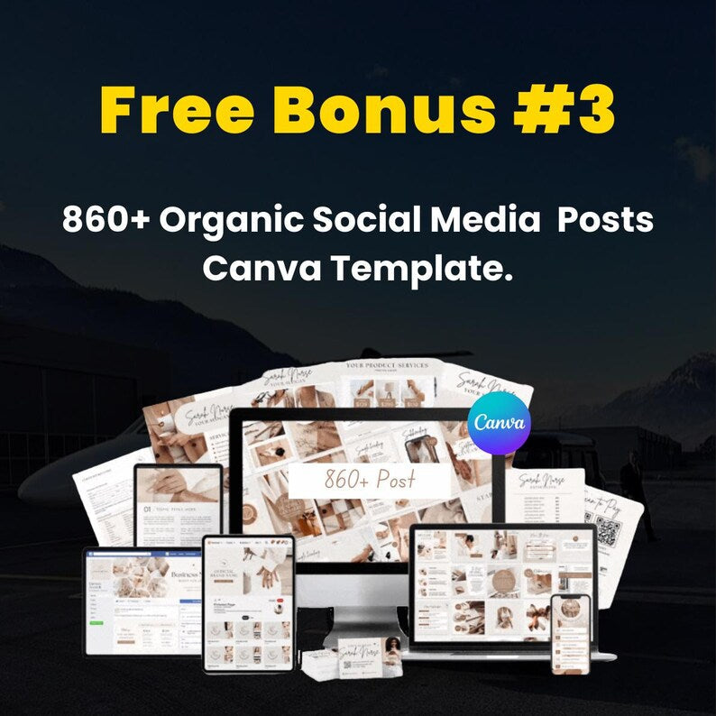 500+ Meta Ad Creatives Canva Templates