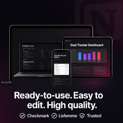 Ultimate 150+ Notion Template Bundle